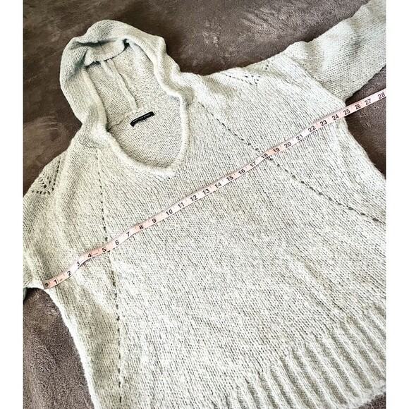 American Eagle Sweater Blue Womens Pullover Jegging Hoodie Size M NWOT - Picture 3 of 6